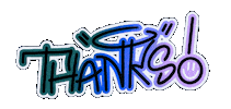 Thanks Tag Sticker