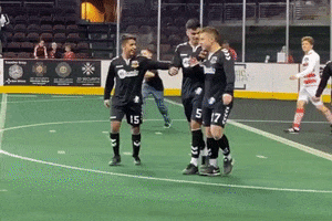 nmrunners party soccer celebrate goal GIF