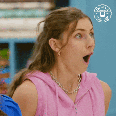Happy No Way GIF by The Great British Sewing Bee