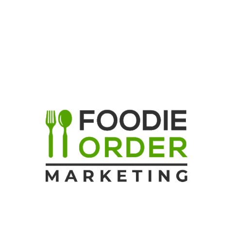 Foodie Order Marketing Sticker