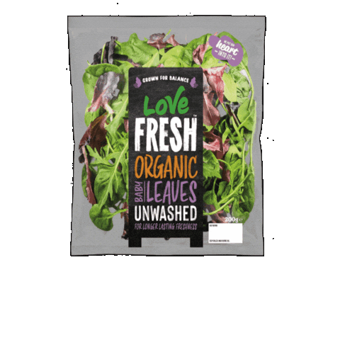 Spinach Organic September Sticker by G's Fresh