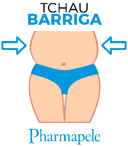 Belly Lose Weight Sticker by Pharmapele