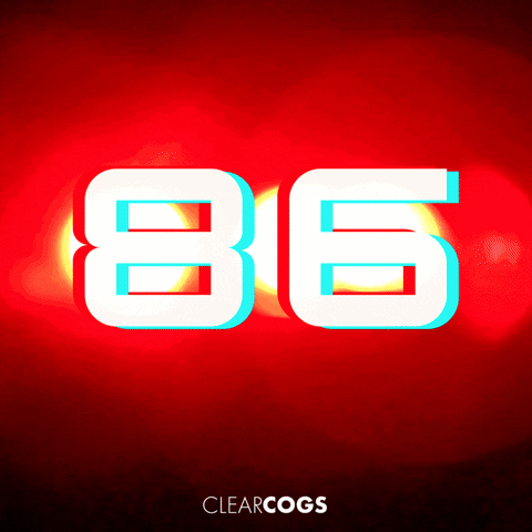 ClearCOGS 86 eightysix out of stock clearcogs GIF