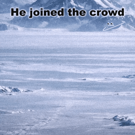 Penguin Saturn GIF