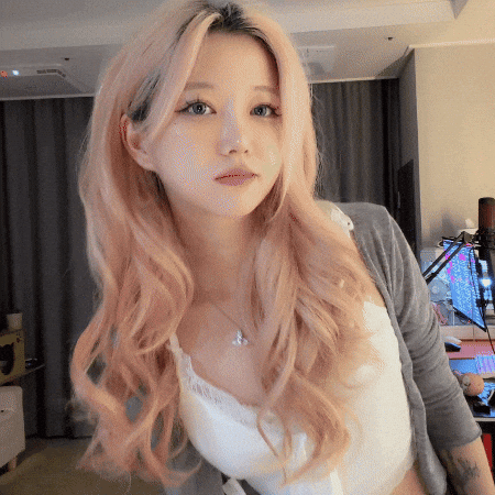 Staring Make Up GIF
