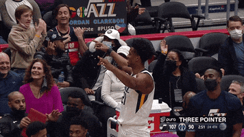 Hands Up Take Note GIF by Utah Jazz