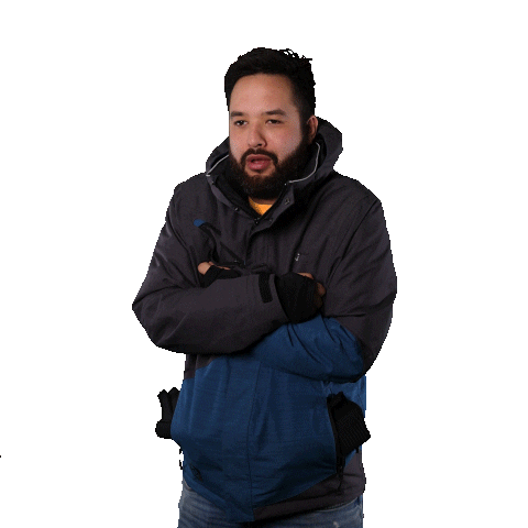 Snow Winter Sticker by Sushi van Kai