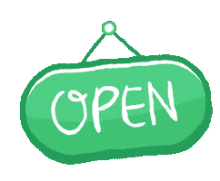 Open Sticker