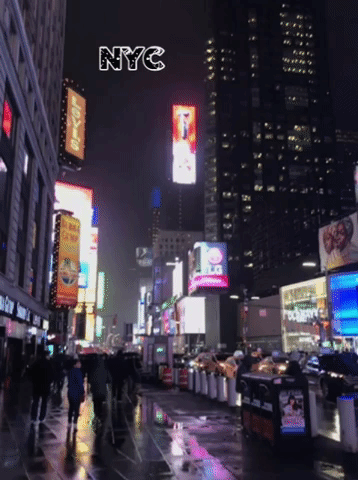 Times Square Nyc GIF