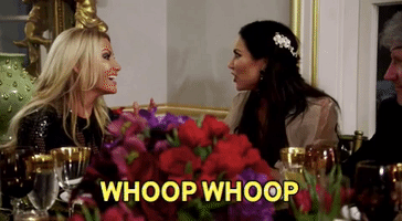 happy real housewives GIF by leeannelocken