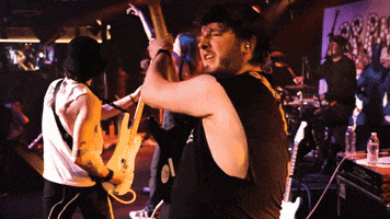 Rocking Out Rock Show GIF by Barstool Sports