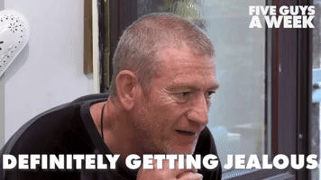 Green-Eyed Envy GIF by Five Guys A Week