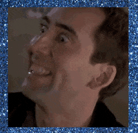 happy smile glitter smiling nicolas cage