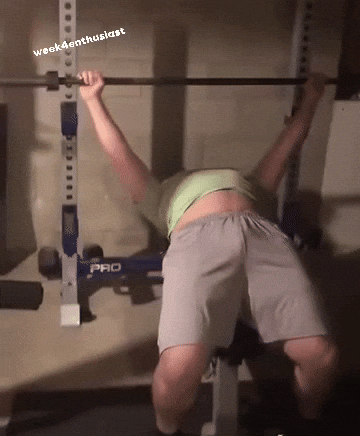 Bench Press Powerlifting GIF