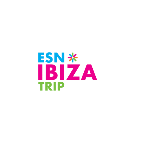 Ibiza Esnibizatrip Sticker by Erasmus Student Network Spain