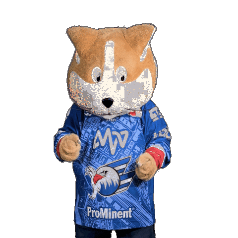 Mascot Sticker by Adler Mannheim