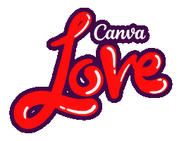 Rainbow Love Sticker by Canva