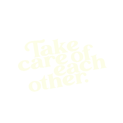Take Care Sticker by Brunette The Label