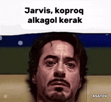 Tony Stark Uzbek GIF