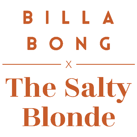 The Salty Blonde Sticker by Billabong Womens