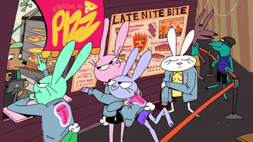 Late Night Pizza GIF by sarahmaes