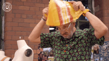 Hat Costume GIF by The Great British Sewing Bee