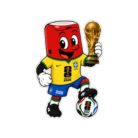 Football Brazil Sticker by TraxxPrinter