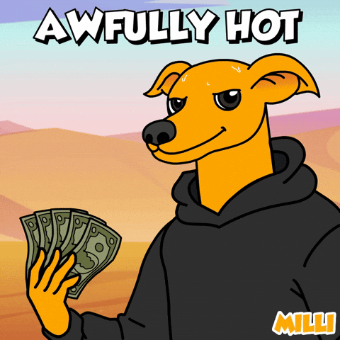 Sweating Stay Cool GIF by MILLI