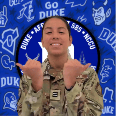 Duke AFROTC GIF
