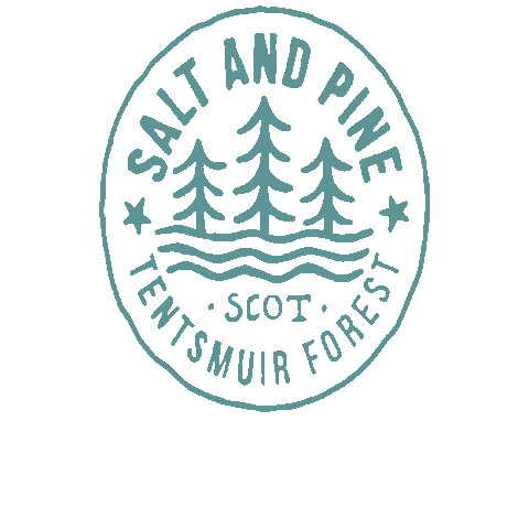 Salt and Pine Sticker