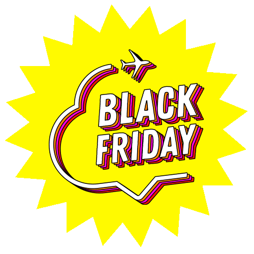 Blackfriday Sticker by Passagens Imperdíveis