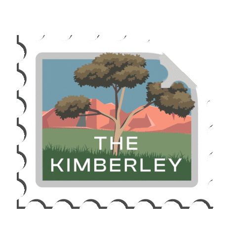 Walking On A Dream Kimberley Sticker by Western Australia