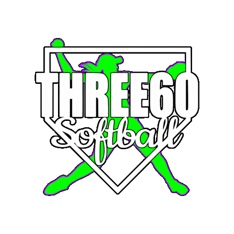 Sticker by Three60 Softball