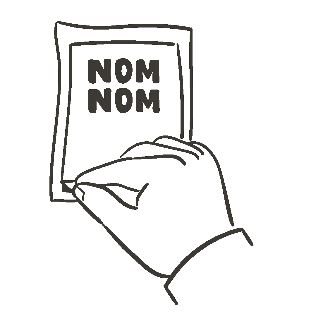 Nom Nom Sticker