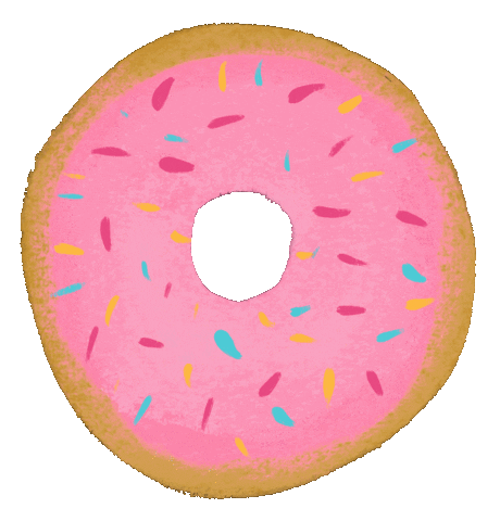 Donut Eat Sticker