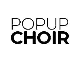 Popup Choir Sticker