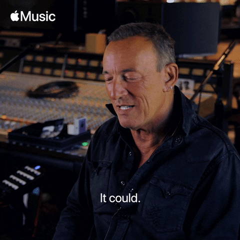 Could Be Bruce Springsteen GIF by Apple Music