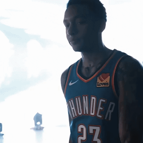 Lets Go Yes GIF by OKC Thunder