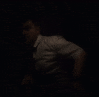 Scared Dark Room GIF