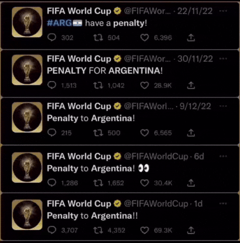 Penalty For Argentina GIF