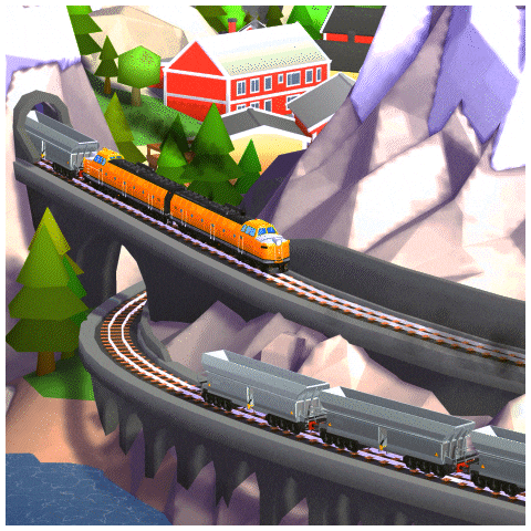 Train Station GIF by Pixel Federation