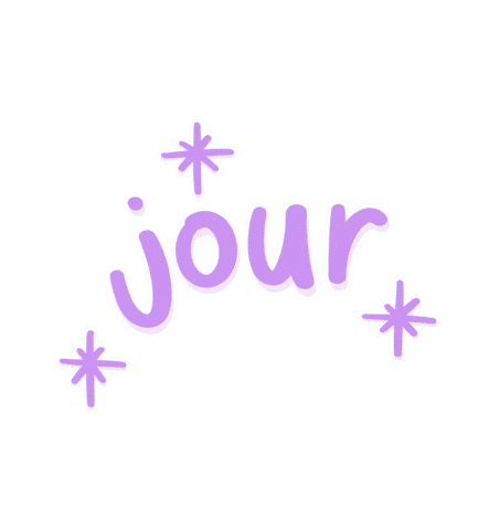 Jour Semaine Sticker by Poupoutte