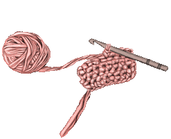 Crochet Sticker