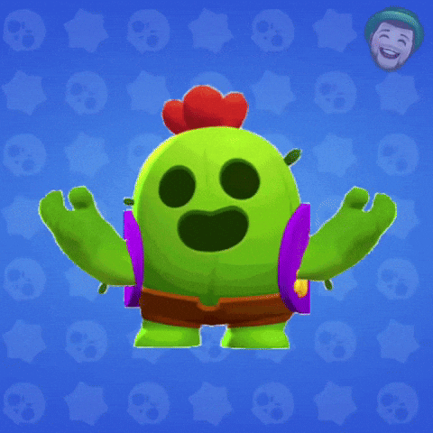 Brawl Stars Spike GIF