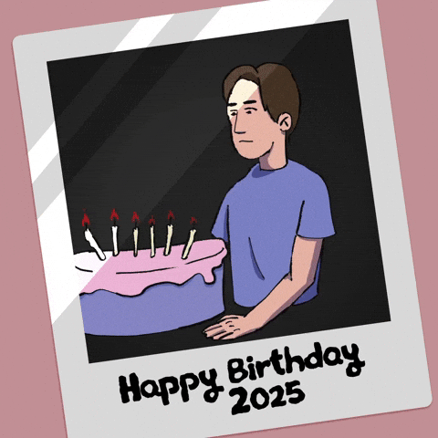 Ageing Happy Birthday GIF