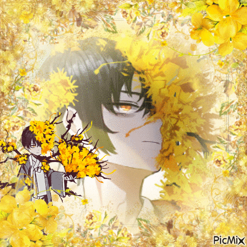 Flowers Sparkle GIF