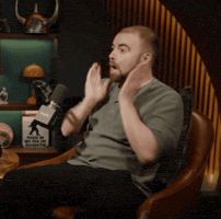 Surprised Scream GIF by What the Fact with Connor Tomlinson and Carter Roy