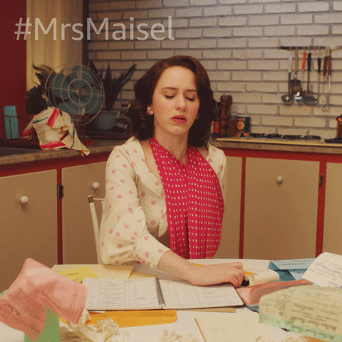 Frustrated Season 4 GIF by The Marvelous Mrs. Maisel