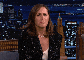 Sad Molly Shannon GIF by The Tonight Show Starring Jimmy Fallon