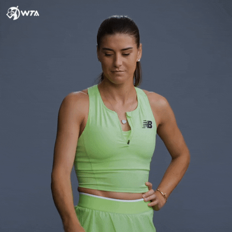 Point Up Sorana Cirstea GIF by WTA